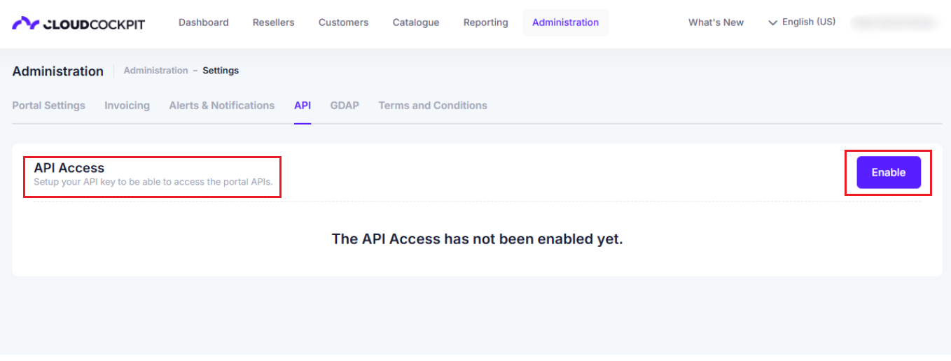 Api Access Creation